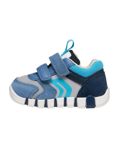 SNEAKERS GEOX PRIMI PASSI BAMBINO BABY B IUPIDOO B. D - SCAM.+MESH B3555 D02214 C4S1L  