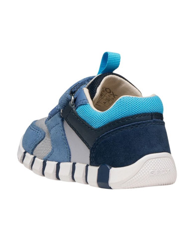 SNEAKERS GEOX PRIMI PASSI BAMBINO BABY B IUPIDOO B. D - SCAM.+MESH B3555 D02214 C4S1L  