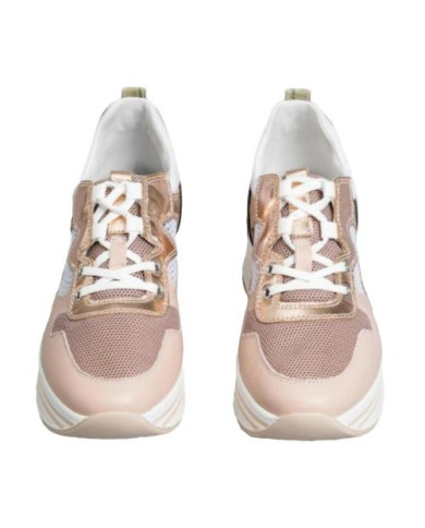 SNEAKERS NEROGIARDINI DONNA VELVET CARNE PHARD SPECCHIO OPACO E010567D*631