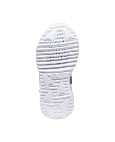 SNEAKERS GEOX BAMBINO JUNIOR J ASSISTER B. C - MESH+DBK STA ROYAL/LIME J45DZC 014CE C4344