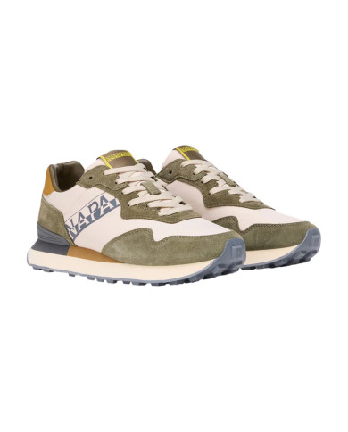 SNEAKERS NAPAPIJRI UOMO S6CORK01/NYS CORK NBA BEIGE/GREEN 