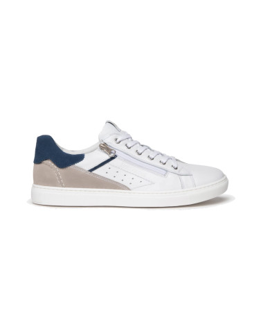 SNEAKERS NEROGIARDINI UOMO HELSINKI BIANCO 0100 COLORADO ACQUA COLORADO NUVOLA TR BARAT E302840U/707