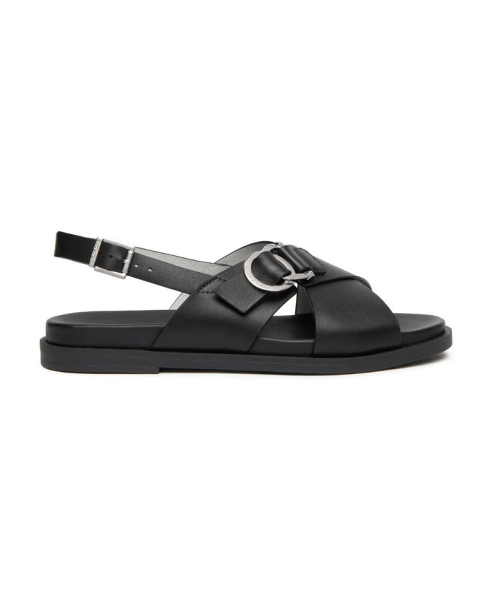 SANDALO NEROGIARDINI DONNA TAMIGI NERO TR TERRALBA E615933D/100