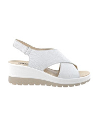 SANDALO CON ZEPPA IGI&CO DONNA BIANCO IRIDESCENTE 5667311