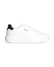 SNEAKERS LIU JO UOMO BIG 01 - SNEAKER LEATHER WHITE/BLACK