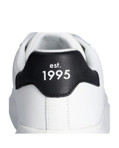 SNEAKERS LIU JO UOMO BIG 01 - SNEAKER LEATHER WHITE/BLACK