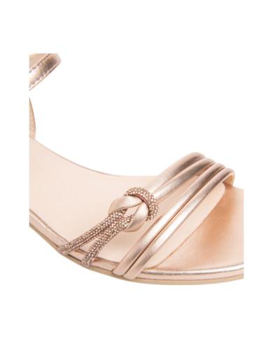 SANDALO CON TACCO NEROGIARDINI DONNA NETTUNO PHARD TPU KUK FEN NATURALE TACCO 2,5CM E615731D/660