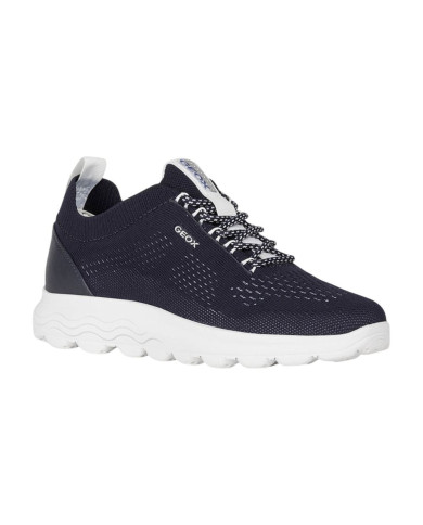 SNEAKERS GEOX DONNA SPHERICA IN TESSUTO BLU NAVY D15NUA 0006K C4002