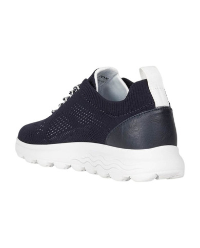 SNEAKERS GEOX DONNA SPHERICA IN TESSUTO BLU NAVY D15NUA 0006K C4002