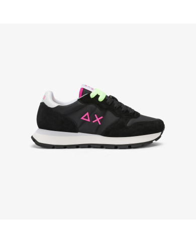 SNEAKERS SUN68 DONNA ALLY SOLID NERO/FUXIA FLUO Z36201 1162