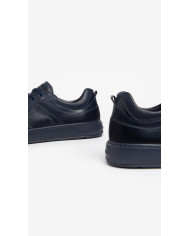 SNEAKERS NEROGIARDINI UOMO IN PELLE BLU INCANTO I303060U/207