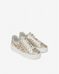 SNEAKERS NEROGIARDINI DONNA ZIP+LACCI E409930D/505