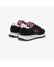 SNEAKERS SUN68 DONNA ALLY SOLID NERO/FUXIA FLUO Z36201 1162