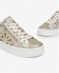 SNEAKERS NEROGIARDINI DONNA ZIP+LACCI E409930D/505