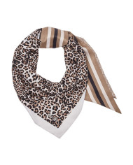 BANDANA LIUJO TRIANGOLARE ANIMALIER 2A6046 T2745 S19E1