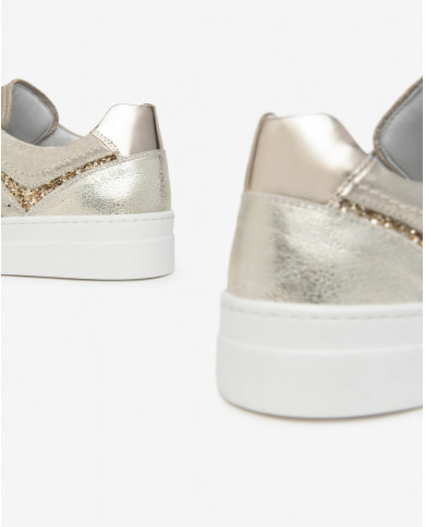 SNEAKERS NEROGIARDINI DONNA ZIP+LACCI E409930D/505