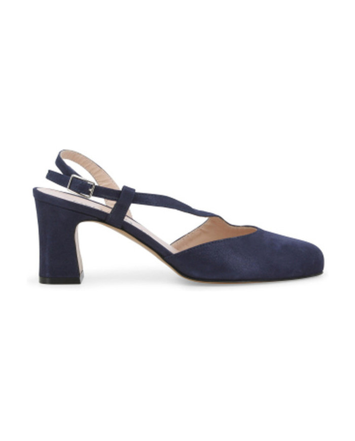DECOLLETE' MELLUSO DONNA BLU DRILL ABYSS IN CAMOSCIO X517Q ABYSS
