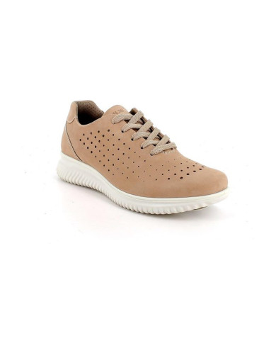 SNEAKERS ENVAL SOFT DONNA  NABUK SOFT BEIGE SCURO 1264633  
