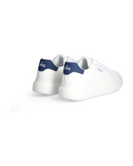 SNEAKERS LIU JO UOMO BIG 01 - SNEAKER LEATHER WHITE/BLUE 7B4027PX474S1018