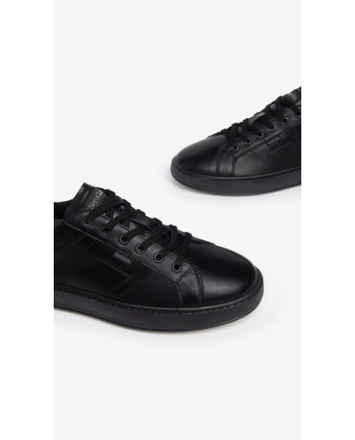 SNEAKERS NEROGIARDINI UOMO IN PELLE OSAKA NERO I303060U/100