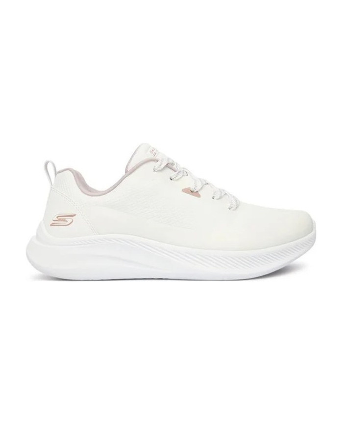 SNEAKERS SKECHERS DONNA BOBS MODE FLEX 117730 WHT