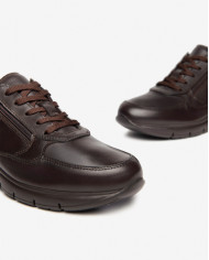 SNEAKERS NEROGIARDINI UOMO PELLE VIENNA T.MORO  EVA ANDALO I402153U/300