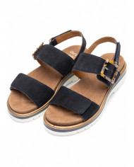 SANDALO ARA SHOES SAMTCHEVRO BLAU MALAGA-S 12-21003-02