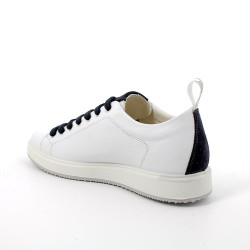 SNEAKERS IGI&CO UOMO PELLE/COTONE WHITE 5628400