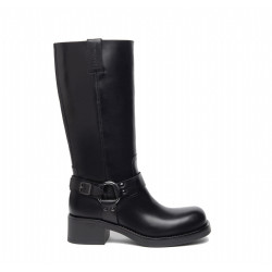 STIVALI CON TACCO NEROGIARDINI DONNA IIN PELLE NERO ARCOLA I309221D/100