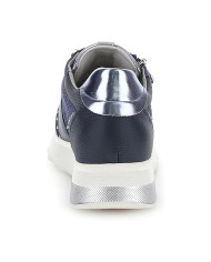 SNEAKERS STONEFLY DONNA SPOCK 47 ZIP SUE/NAP/LAMINATED DARK DENIM/STERLING MTL 223579 EC0