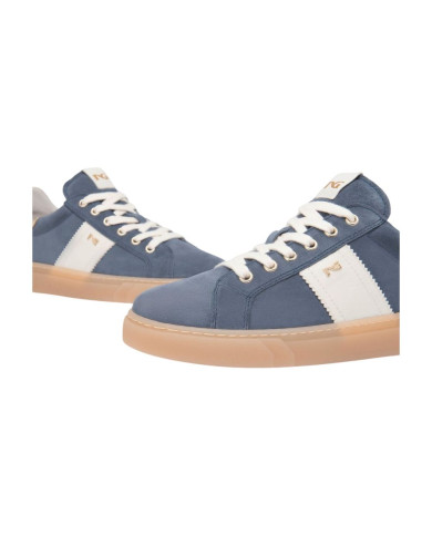 SNEAKERS NEROGIARDINI DONNA VELOUR AVIO VELVET OSSO 0100 ETOILE MIELE TR MALAGA E513004D/203
