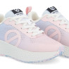 SNEAKERS NO NAME DONNA CARTER FLY W INK BLUE/PINK LNVD 0006 DM         