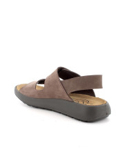 SANDALO IGI&CO UOMO PELLE TRIVELCRO MARRONE SCURO 5646222