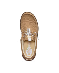 MOCASSINO HEY DUDE UOMO WALLY MESH NEUTRALS  MALT BROWN/MULTI HD.45301 2MW