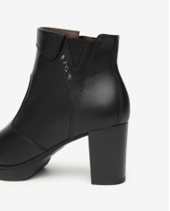 TRONCHETTO NEROGIARDINI DONNA GUANTO NERO PU.LESINA NERO I513800D/100