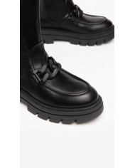 STIVALETTO ANFIBI NEROGIARDINI DONNA GUANTO NERO I26080D/100