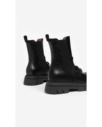 STIVALETTO ANFIBI NEROGIARDINI DONNA GUANTO NERO I26080D/100