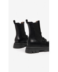 STIVALETTO ANFIBI NEROGIARDINI DONNA GUANTO NERO I26080D/100