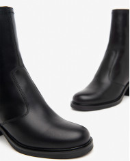 TRONCHETTO NEROGIARDINI DONNA GUANTO NERO TR IMOLA TACCO 6,5CM I411792D/100