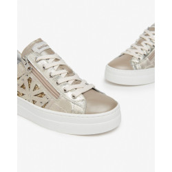 SNEAKERS NEROGIARDINI DONNA ZIP+LACCI E409930D/505