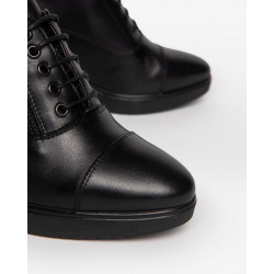 STRINGATE NEROGIARDINI DONNA GUANTO NERO PU.LESINA L16720 NERO TACCO 7CM I205020D/100