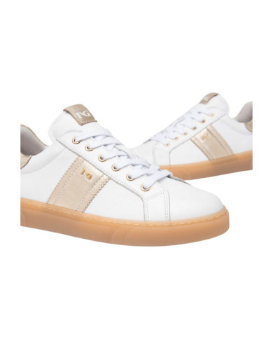 SNEAKERS NEROGIARDINI DONNA CILE BIANCO ETOILE MIELE TR MALAGA E513006D/707