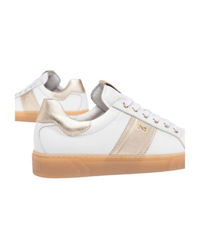SNEAKERS NEROGIARDINI DONNA CILE BIANCO ETOILE MIELE TR MALAGA E513006D/707