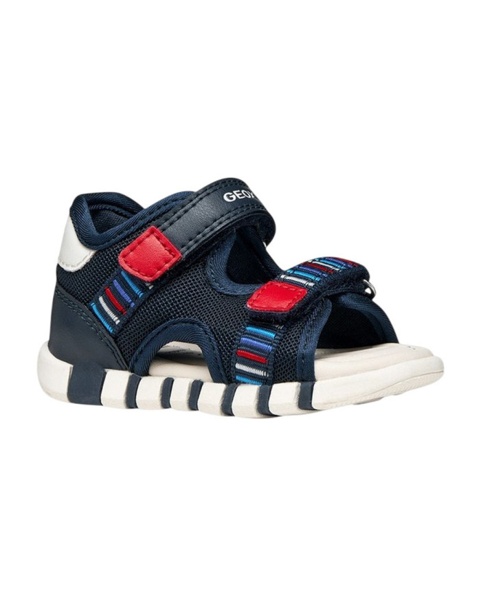 SANDALO GEOX PRIMI PASSI BAMBINO BABY  B SANDAL IUPIDOO B655PA 0BC14 C0735
