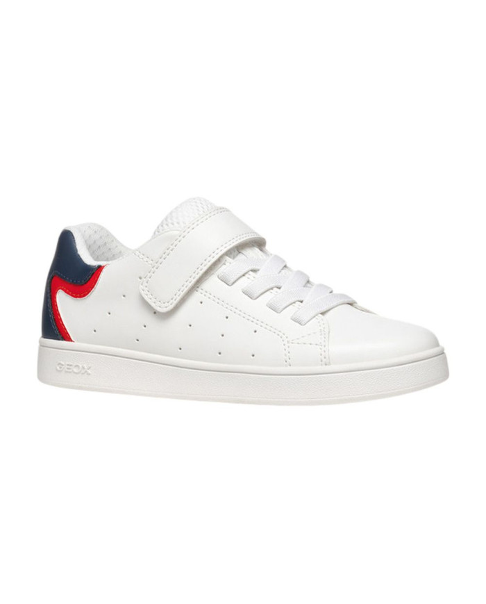 SNEAKERS GEOX BAMBINO J ECLYPER A - VIT.SINT.WHITE/BLUE JUNIOR J36LSA 000BC C0006/A