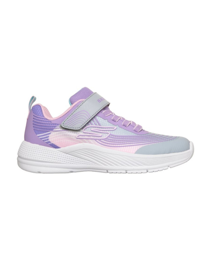SNEAKERS SKECHERS BAMBINA MICROSPEC ADVANCE MULTICOLOR 303575L LGMT