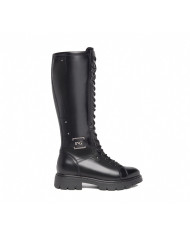 STIVALI ANFIBI NEROGIARDINI DONNA IN PELLE NERO OFENA I309063D/100