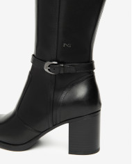 STIVALI NEROGIARDINI DONNA GUANTO NERO TR CAPUA NERO TACCO 7 CM I514650D/100