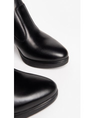 STIVALI CON TACCO NEROGIARDINI DONNA IN PELLE NERO TACCO 7 CM I205711D/100