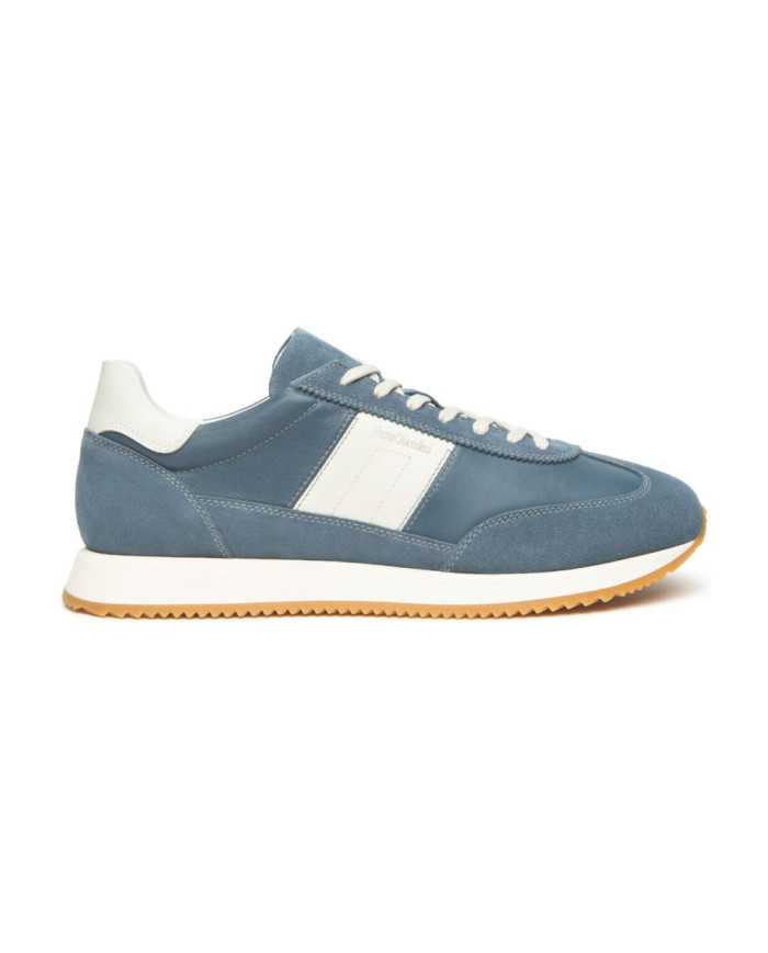 SNEAKERS NEROGIARDINI UOMO VELOUR AVIO SAUVAGE JEANS SPARTA OSSO TR PALERMO TADEJ BIA E601110U/203